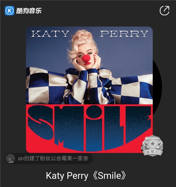 Katy Perry߳ڰ,йر桶Smileڿṷ